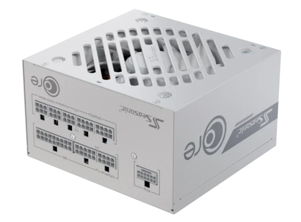 Seasonic CORE GX-850 ATX 3.1 and PCIe 5.1 V2 White 80 PLUS Gold Fully Modular ATX Power Supply - SRP-CGX851-A5A32SF White
