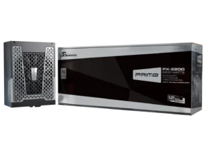 Seasonic PRIME PX-2200 ATX 3.1 and PCIe 5.1 80 PLUS Platinum Fully Modular Power Supply - SRP-PPX222-A5A22ST