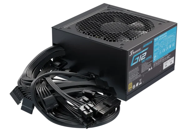 SSP-650RT2 6 Seasonic G12 GC-650 (2024) 80 PLUS Gold Non-Modular ATX Power Supply - SSP-650RT2