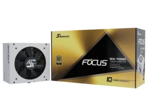 Seasonic FOCUS GX-1000 White Edition 80 PLUS Gold Fully Modular ATX Power Supply - SSR-1000FX White