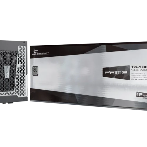 Seasonic PRIME TX-1300 80 PLUS Titanium Fully Modular ATX Power Supply ATX 3.0 & PCIe 5.1 Ready - SSR-1300TR2