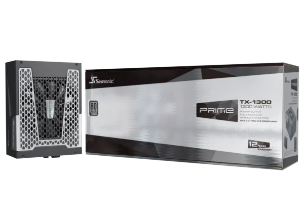 SSR-1300TR2 1 Seasonic PRIME TX-1300 80 PLUS Titanium Fully Modular ATX Power Supply ATX 3.0 & PCIe 5.1 Ready - SSR-1300TR2