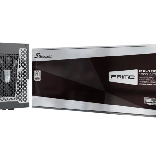 Seasonic PRIME PX-1600 80 PLUS Platinum Fully Modular ATX Power Supply ATX 3.0 & PCIe 5.1 Ready - SSR-1600PD2