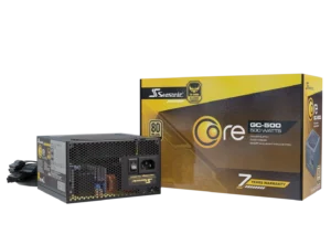 Seasonic CORE GC-500 80 PLUS Gold Non-Modular ATX Power Supply - SSR-500LC