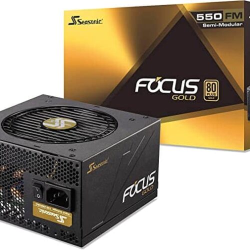 Seasonic FOCUS GM-550 80 PLUS Gold Semi-Modular ATX Power Supply - SSR-550FM