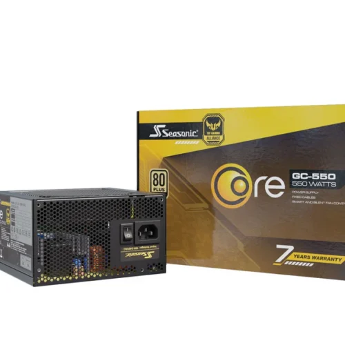 Seasonic CORE GC-550 80 PLUS Gold Non-Modular ATX Power Supply - SSR-550LC