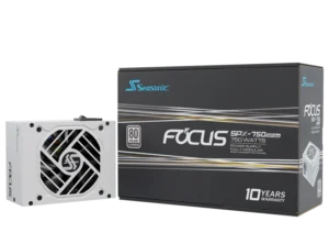 Seasonic FOCUS SPX-750 White Edition 80 PLUS Platinum Fully Modular SFX Power Supply - SSR-750SPX White
