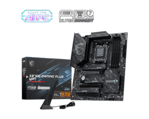 X870E GAMING PLUS 1 MSI X870E GAMING PLUS WIFI Gaming Motherboard AMD X870E AM5 DDR5 8200+MT/s PCIe 5.0 Wi-Fi 7