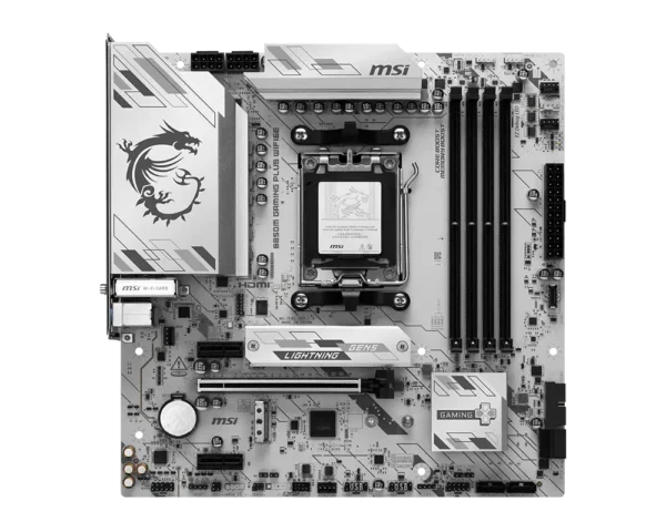 product_17500636853db62c1706956ebe0fc29da63d4fc840 MSI B850M GAMING PLUS WIFI6E AM5 DDR5 PCIe 5.0 M.2 Micro-ATX Motherboard | B850M GAMING PLUS WIFI6E