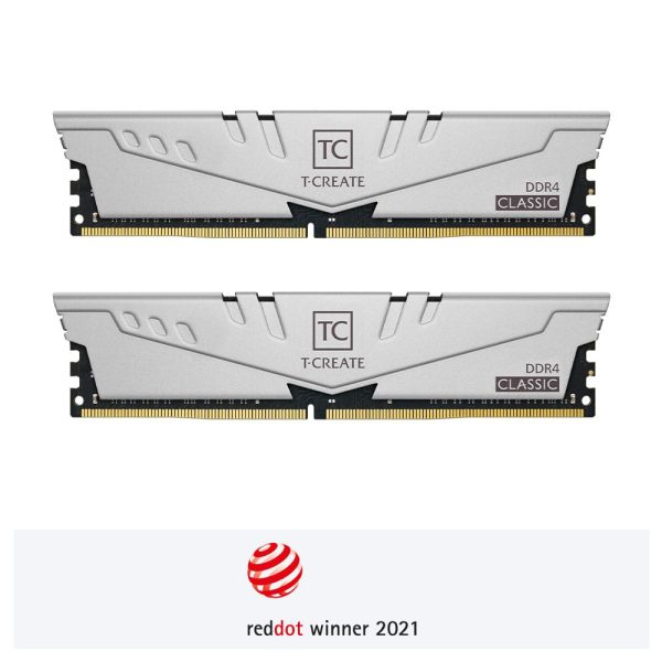 TeamGroup T-Create CLASSIC DDR4 Desktop Memory 16GB (2x8GB) 3200MHz CL22 XMP - TTCCD416G3200HC22DC01