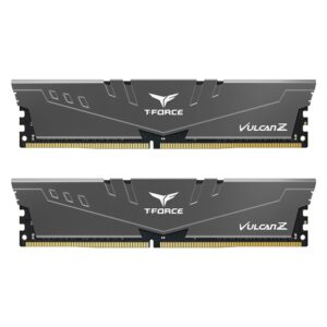 dual_01 (2) TEAMGROUP T-Force Vulcan Z DDR4 32GB (2x16GB) 3600MHz CL18 Non-RGB Gray - TLZGD432G3600HC18JDC01