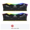 TEAMGROUP T-Force Delta RGB DDR5 32GB (2x16GB) 6000MHz CL30 RGB Black - FF3D532G6000HC30DC01