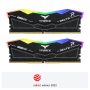 TEAMGROUP T-Force Delta RGB DDR5 32GB (2x16GB) 6000MHz CL38 Intel XMP 3.0 & AMD EXPO RGB Black Desktop Memory - FF3D532G6000HC38JDC01
