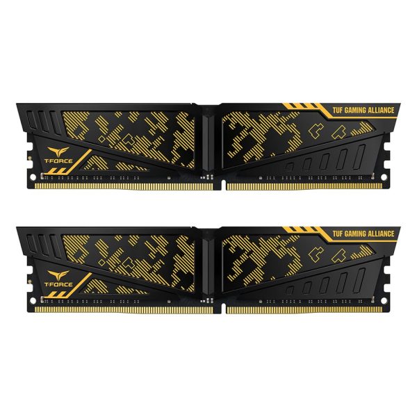 TEAMGROUP T-Force Vulcan TUF DDR4 32GB (2x16GB) 3600MHz CL18 Non-RGB Black - TLTYD432G3600HC18JDC01