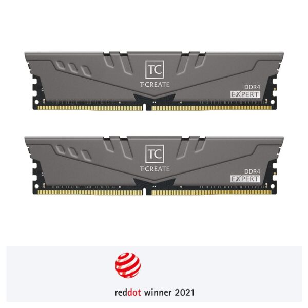 TeamGroup T-Create EXPERT DDR4 Desktop Memory 16GB (2x8GB) 3600MHz CL18 XMP - TTCED416G3600HC18JDC01