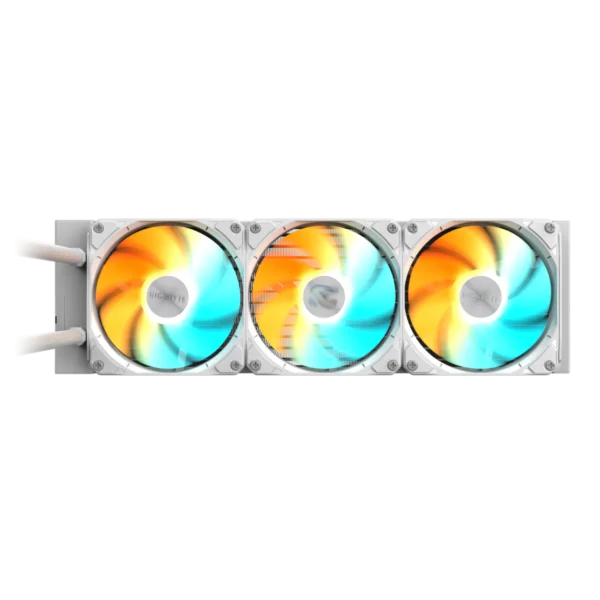 Gigabyte GAMING 360 ICE 360mm ARGB White AIO Liquid Cooler EZ-Chain Fans GP-GIGABYTE-GME-360I