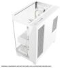 Coolman Zentra Luxe ATX Vision PC Case White with Tempered Glass Panels and 360mm AIO Support - COOLMAN ZENTRA LUXE WHITE