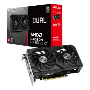 ASUS Dual Radeon RX 9060 XT 8G GDDR6 Graphics Card with RDNA 4 and 3150 MHz Boost Clock - DUAL-RX9060XT-8G