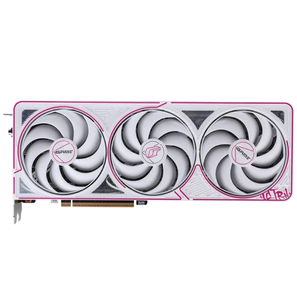 COLORFUL iGame GeForce RTX 5050 Ultra W OC 8GB GDDR6 Graphics Card - COLORUL GEFORCE RTX5050 ULTRA WHITE DUO OC 8GB-V