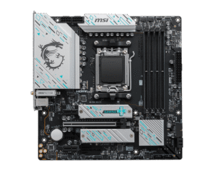 1024 (1) MSI B650M GAMING PLUS WIFI Micro ATX AM5 DDR5 PCIe 4.0 Wi-Fi 6E 2.5G LAN Motherboard