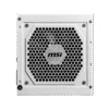 MSI MAG A850GL PCIE5 WHITE 850W 80 PLUS Gold Fully Modular Power Supply - MAG A850GL PCIE5 WHITE