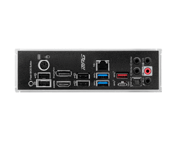 1024 (2) MSI MPG B550 GAMING PLUS AM4 ATX Motherboard DDR4 4400+ MHz PCIe 4.0 CrossFire - MPG B550 GAMING PLUS