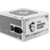 MSI MAG A850GL PCIE5 WHITE 850W 80 PLUS Gold Fully Modular Power Supply - MAG A850GL PCIE5 WHITE