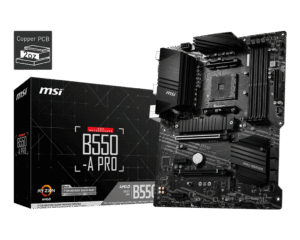 1024 (3) MSI B550-A PRO AM4 ATX Motherboard DDR4 4400+ MHz PCIe 4.0 CrossFire - B550-A PRO
