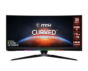 MSI Optix MEG381CQR Plus 37.5" UWQHD+ 175Hz Rapid IPS Curved Gaming Monitor - MEG381CQR PLUS
