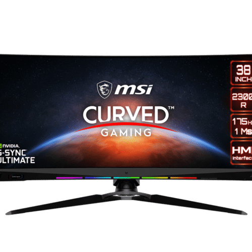 MSI Optix MEG381CQR Plus 37.5" UWQHD+ 175Hz Rapid IPS Curved Gaming Monitor - MEG381CQR PLUS