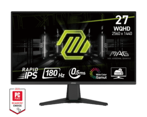 MSI MAG 275QF 27" WQHD 180Hz Rapid IPS Flat Gaming Monitor - MAG 275QF