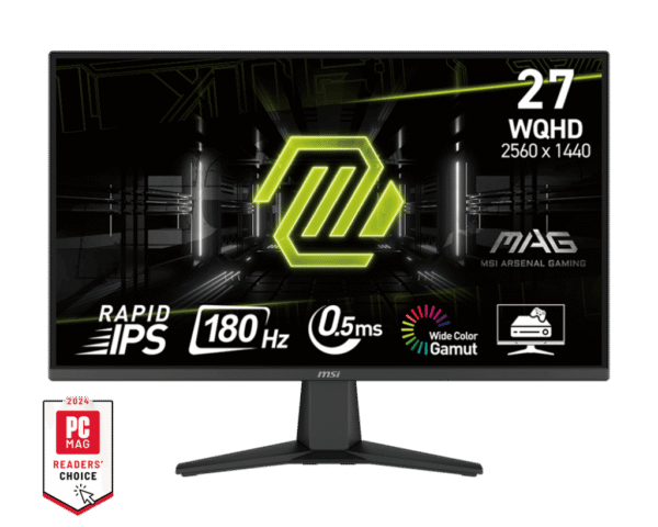 MSI MAG 275QF 27" WQHD 180Hz Rapid IPS Flat Gaming Monitor - MAG 275QF