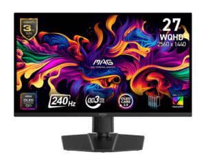 MSI MAG 273QP QD-OLED X24 26.5" WQHD 240Hz Flat Gaming Monitor - MAG 273QP QD-OLED X24