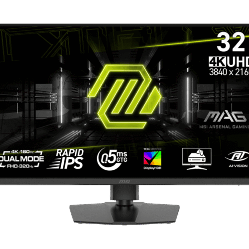 MSI MAG 322URDF E16 31.5" UHD 160Hz FHD 320Hz Rapid IPS Flat Gaming Monitor - MAG 322URDF E16