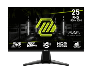 MSI MAG 255F E20 24.5" FHD 200Hz Rapid IPS Flat Gaming Monitor - MAG 255F E20