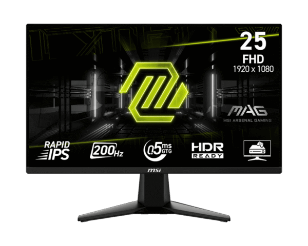MSI MAG 255F E20 24.5" FHD 200Hz Rapid IPS Flat Gaming Monitor - MAG 255F E20