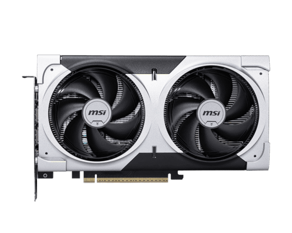 MSI GeForce RTX 5060 Ti 8G VENTUS 2X OC PLUS Graphics Card with NVIDIA Blackwell, 8GB GDDR7, 4608 CUDA Cores, DLSS 4, Dual-Fan STORMFORCE Cooling