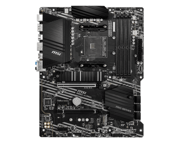 MSI B550-A PRO AM4 ATX Motherboard DDR4 4400+ MHz PCIe 4.0 CrossFire - B550-A PRO