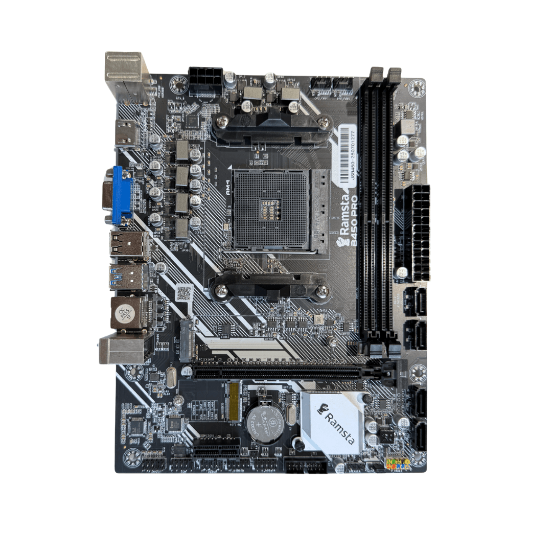 Ramsta B450 PRO mATX VGA HDMI DDR4 AM4 Motherboard