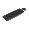 2000-4 Rapoo NX1600 USB Wired Keyboard and Mouse Combo Spill-Resistant 1600 DPI Ergonomic Ambidextrous Black