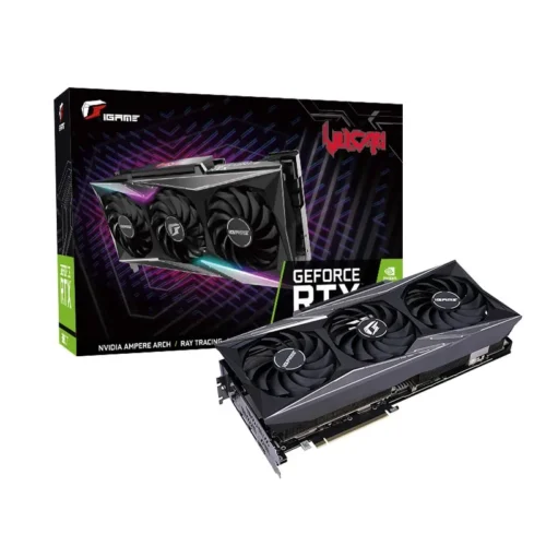 Colorful iGame GeForce RTX 3080 Ti Vulcan OC-V Graphics Card with NVIDIA GA102, 12GB GDDR6X, 10240 CUDA Cores, DLSS, 2nd Gen Ray Tracing, One-Key Overclock - COLORFUL IGAME GEFORCE RTX3080Ti VULCAN OC-V