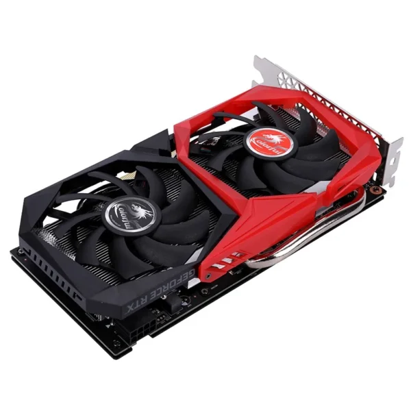 Colorful GeForce RTX 2060 NB 12G-V Graphics Card with NVIDIA TU106, 12GB GDDR6, 2176 CUDA Cores, Real-Time Ray Tracing, Dual-Fan Cooling - COLORFUL GEFORCE RTX2060 NB 12GB-V