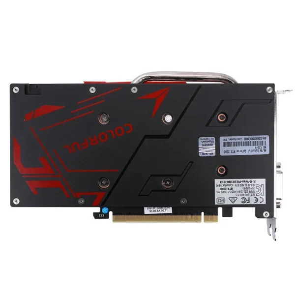 Colorful GeForce RTX 2060 NB 12G-V Graphics Card with NVIDIA TU106, 12GB GDDR6, 2176 CUDA Cores, Real-Time Ray Tracing, Dual-Fan Cooling - COLORFUL GEFORCE RTX2060 NB 12GB-V