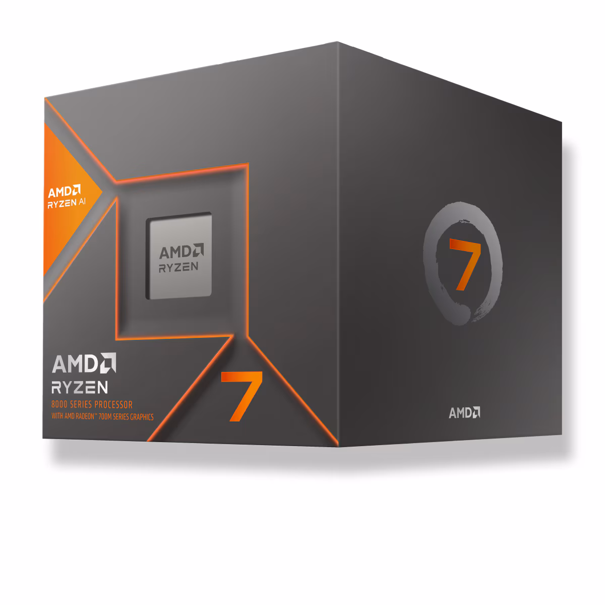 AMD Ryzen 7 8700G Boxed Desktop Processor 8-Core 16-Thread Zen 4 AM5 Radeon 780M Graphics DDR5-5200 ...