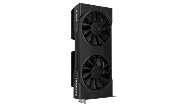 XFX Swift AMD Radeon RX 9060 XT OC Gaming Edition 16GB GDDR6 PCIe 5.0 Graphics Card High Performance Dual Fan Cooling Design - RX-96TSW16BQ (Black) | RX-96TSW16WQ (White)