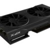 XFX Swift AMD Radeon RX 9060 XT OC Gaming Edition 16GB GDDR6 PCIe 5.0 Graphics Card High Performance Dual Fan Cooling Design - RX-96TSW16BQ (Black) | RX-96TSW16WQ (White)