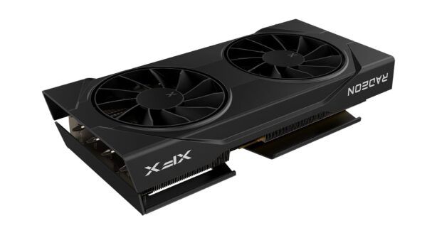 XFX Swift AMD Radeon RX 9060 XT OC Gaming Edition 16GB GDDR6 PCIe 5.0 Graphics Card High Performance Dual Fan Cooling Design - RX-96TSW16BQ (Black) | RX-96TSW16WQ (White)