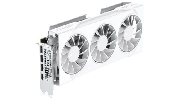 XFX Swift AMD Radeon RX 9070 OC White Triple 90mm Fan Gaming Edition 16GB GDDR6 PCIe 5.0 2700MHz Boost - RX-97SWFT3W7