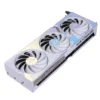 Colorful iGame GeForce RTX 4060 Ti Ultra W OC 8GB-V Graphics Card with NVIDIA AD106, 8GB GDDR6, 4352 CUDA Cores, DLSS 3, Triple-Fan Cooling, One-Key Overclock - Colorful iGame GeForce RTX4060Ti ULTRA WHITE OC 8GB-V