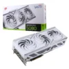 Colorful iGame GeForce RTX 5080 Vulcan W OC 16GB-V Graphics Card, NVIDIA Blackwell 2.0, 10752 CUDA Cores, 16GB GDDR7, PCIe 5.0, WiFi 6E, Quad-Fan Cooling, iGame Smart LCD, RGB Lighting - COLORFUL IGAME GEFORCE RTX5080 VULCAN WHITE OC 16GB-V